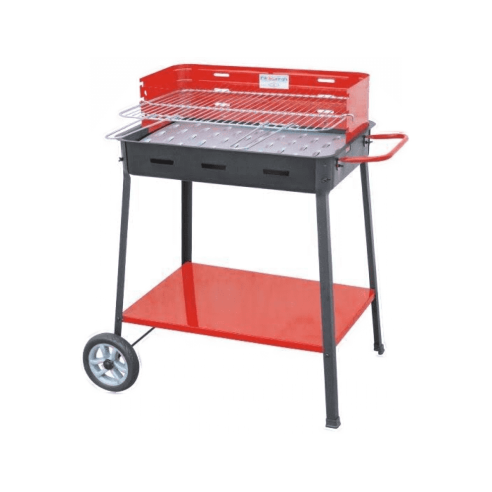 Fornacetta Barbecue a Carbone Hilton in Metallo 63x43 cm