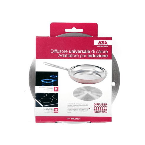 Adattatore Ilsa - Piastra Diffusore Induzione Acciaio Inossidabile 16 cm