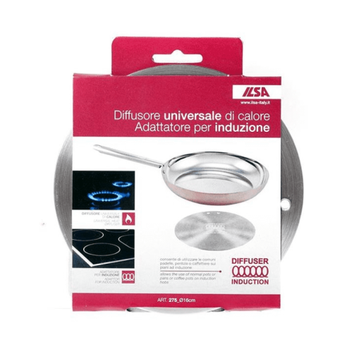 Adattatore Ilsa - Piastra Diffusore Induzione Acciaio Inossidabile 21 cm