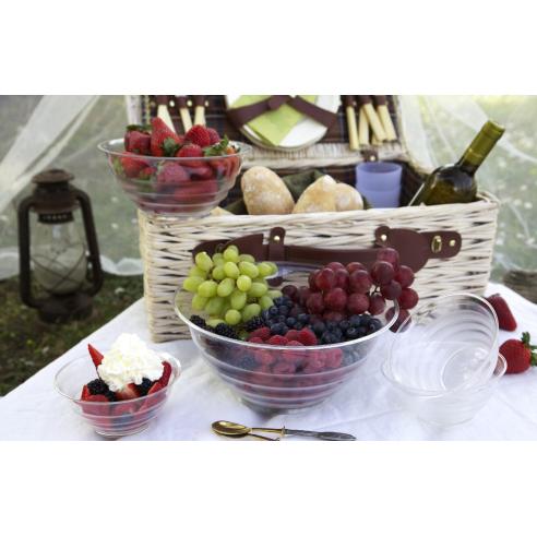 Bama - Insalatiera in Plastica Linea Kristal 32 cm