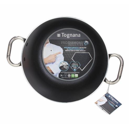 Tognana - Pentola Casseruola Antiaderente 2 Manici Professionale 28 cm Prodiamond