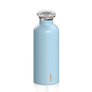 Thermos Guzzini - Energy Bottiglia Termica da Viaggio in Acciaio Inox On The Go celeste 500 cc