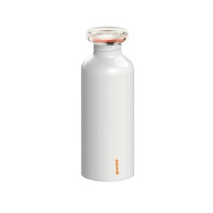 Thermos Guzzini - Energy Bottiglia Termica da Viaggio in Acciaio Inox On The Go Bianco 500 cc