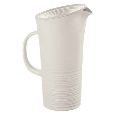 Guzzini - Caraffa con Coperchio Tierra 'Made for Nature' 1,8 litri Bianco Latte