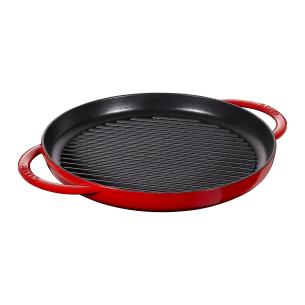 Staub - Griglia Bistecchiera Tonda in Ghisa Smaltata 30 cm