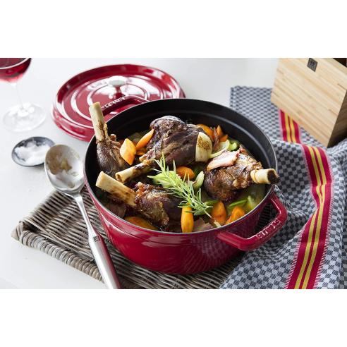 Pentola Staub - Casseruola Cocotte in Ghisa Smaltata 26 cm Rossa