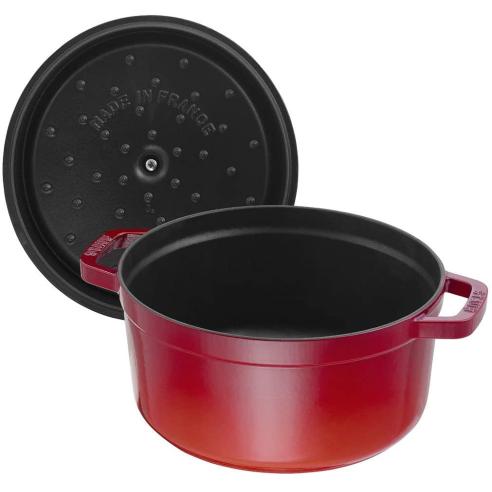 Pentola Staub - Casseruola Cocotte in Ghisa Smaltata 26 cm Rossa