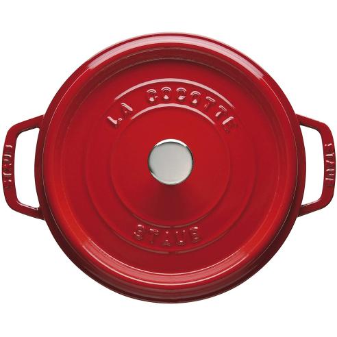 Pentola Staub - Casseruola Cocotte in Ghisa Smaltata 26 cm Rossa