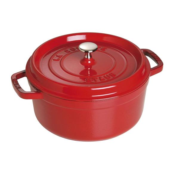 Pentola Staub - Casseruola Cocotte in Ghisa Smaltata 26 cm Rossa