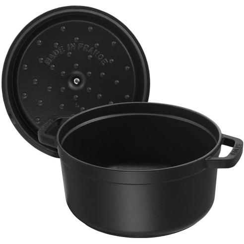 Pentola Staub - Casseruola Cocotte in Ghisa Smaltata 26 cm Nera