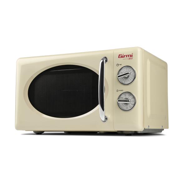 Girmi - FM21 Forno Elettrico a Microonde con Grill Vintage Crema