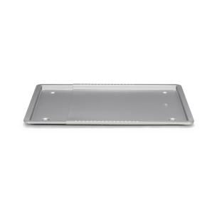 Teglia Bassa Regolabile in Alluminio Silver-Top