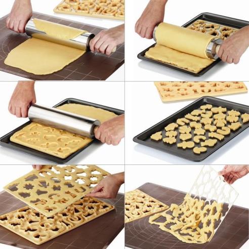 TAgliapasta Tescoma - Stampo Tagliabiscotti Tradizionale in Plastica