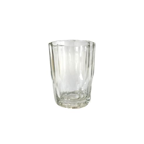 Bicchiere vetro da vino 20 coste da 12 pezzi