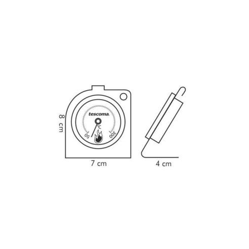 Tescoma - Termometro per Forno Linea Gradius