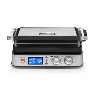 De Longhi - Bistecchiera Elettrica con Piastre Rimovibili MultiGrill CGH 1012D