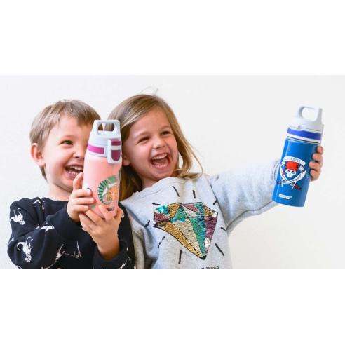 Sigg - Bottiglia Acqua Bimbo in Acciaio Inox Flora 500 ml