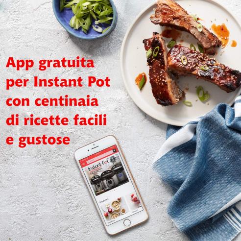 Crea Ricette con la Pentola a Pressione Instant Pot Duo Plus Multicooker Elettrica 8 litri