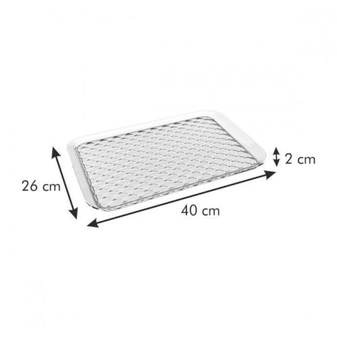 Tescoma - Vassoio da Portata in Plastica Linea Glance 40 cm