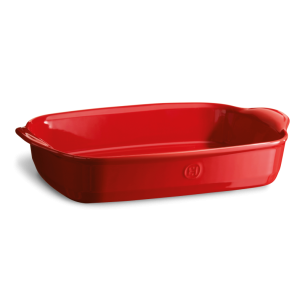 Emile Henry - Pirofila da Forno Grande Rettangolare 42 cm Rosso EH349654