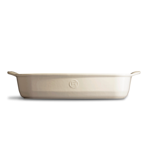 Emile Henry - Pirofila da Forno Piccola Rettangolare 29 cm Crema EH029650