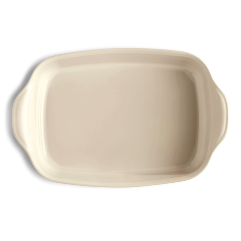 Emile Henry - Pirofila da Forno Piccola Rettangolare 29 cm Crema EH029650