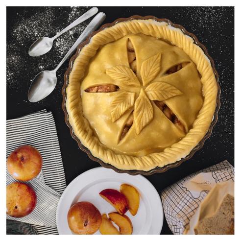 Emile Henry - Tortiera tonda alta da forno 28 cm Giallo EH906028