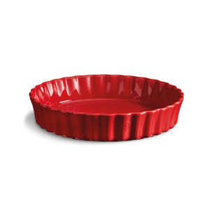 Emile Henry - Tortiera Tonda Alta da Forno 28 cm Rosso EH346028