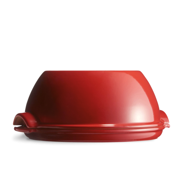 Emile Herny - Stampo Cuoci Pane Tondo in Ceramica 32 cm Rosso EH349507