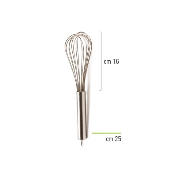 Decora - Frusta da cucina in acciaio inox cm 25