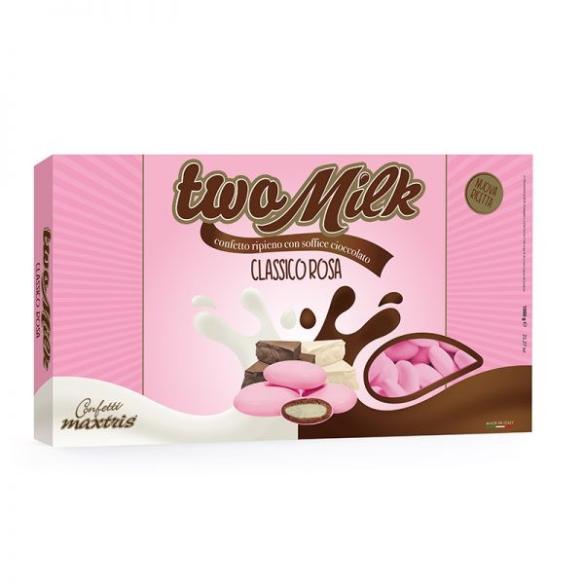 Maxtris - Two milk classico rosa 1 kg senza glutine