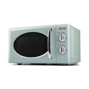 Girmi - FM21 Forno Elettrico a Microonde con Grill Vintage Verde Pastello