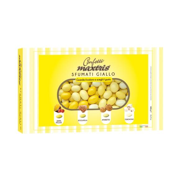 Maxtris - Confetti sfumati gialli 1 kg senza glutine
