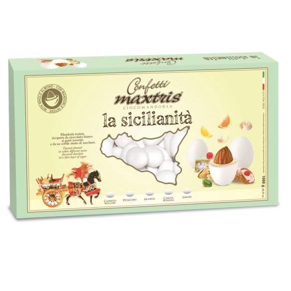 Maxtris - Confetti ciocomandorla la sicilianità 1 kg senza glutine