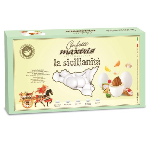 Maxtris - Confetti ciocomandorla la sicilianità 1 kg senza glutine