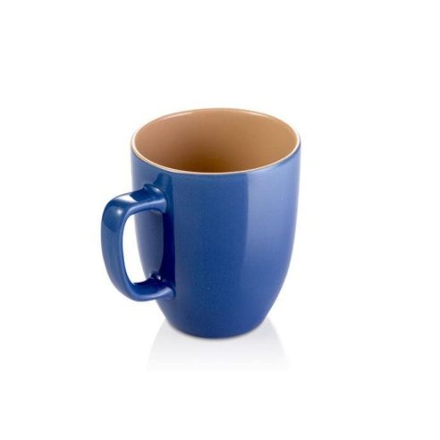 Tescoma - Tazza Mug in ceramica blu e crema shine 300 ml