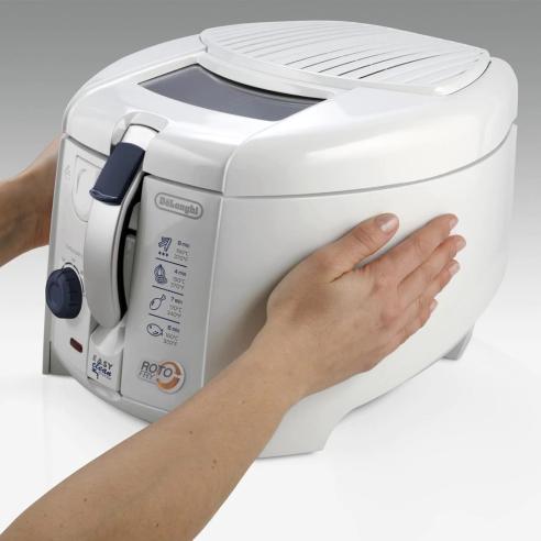 De Longhi - Friggitrice elettrica ad olio RotoFry FF28311.W1