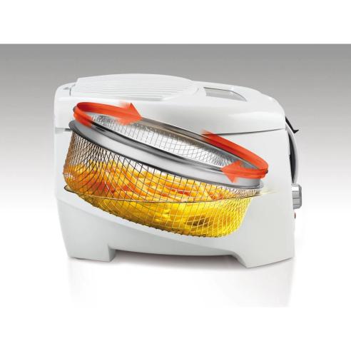 De Longhi - Friggitrice elettrica ad olio RotoFry FF28311.W1