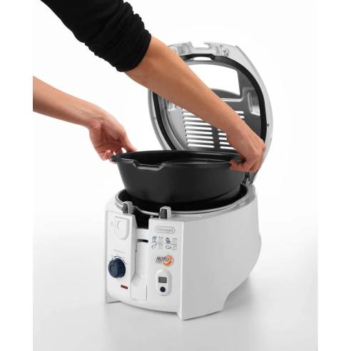 De Longhi - Friggitrice elettrica ad olio RotoFry F28533.W1