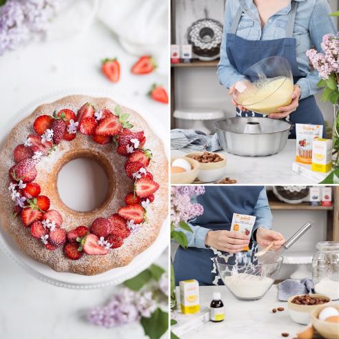 teglia Decora - Stampo Ciambella in Alluminio Anodizzato Antiaderente 27 cm