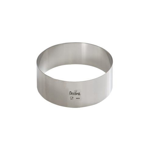 Decora - Shape for cakes stainless steel circle diameter 7 cm