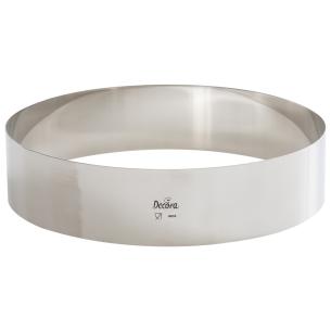 Decora - Shape for cakes stainless steel circle diameter 24