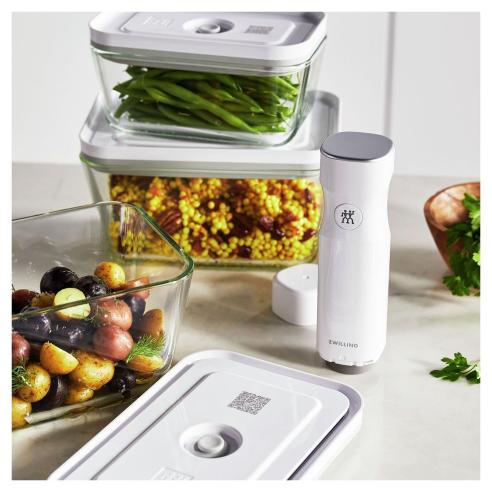 Zwilling - Fresh & Save starter kit 7 pezzi per sottovuoto misto, contenitori in plastica