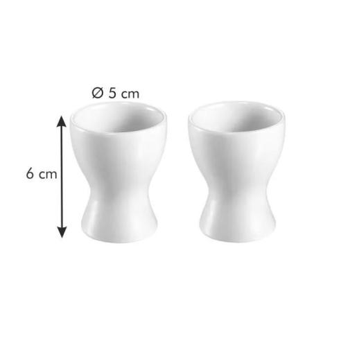 Tescoma - Portauovo in ceramica set 2 pezzi linea all fit one