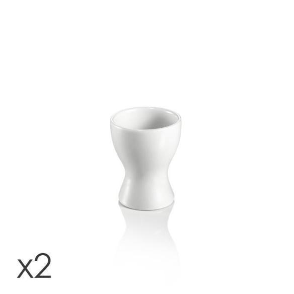 Tescoma - Portauovo in ceramica set 2 pezzi linea all fit one