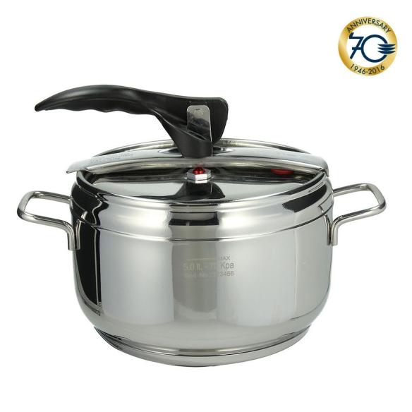 MISTYQ PENTOLA PRESSIONE 5LT  GRANCUCINA ACCIAIO