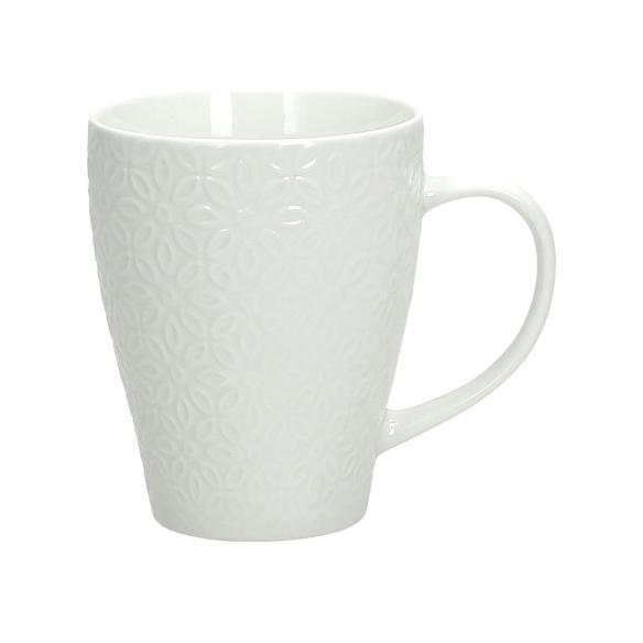 Tognana - Porcelain mug 340 ml Olimpia Margaret white line