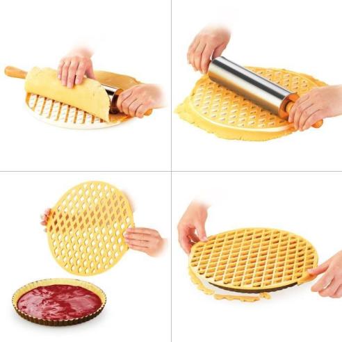 Tescoma - Griglia tagliapasta per crostata diametro 30 cm linea delicia