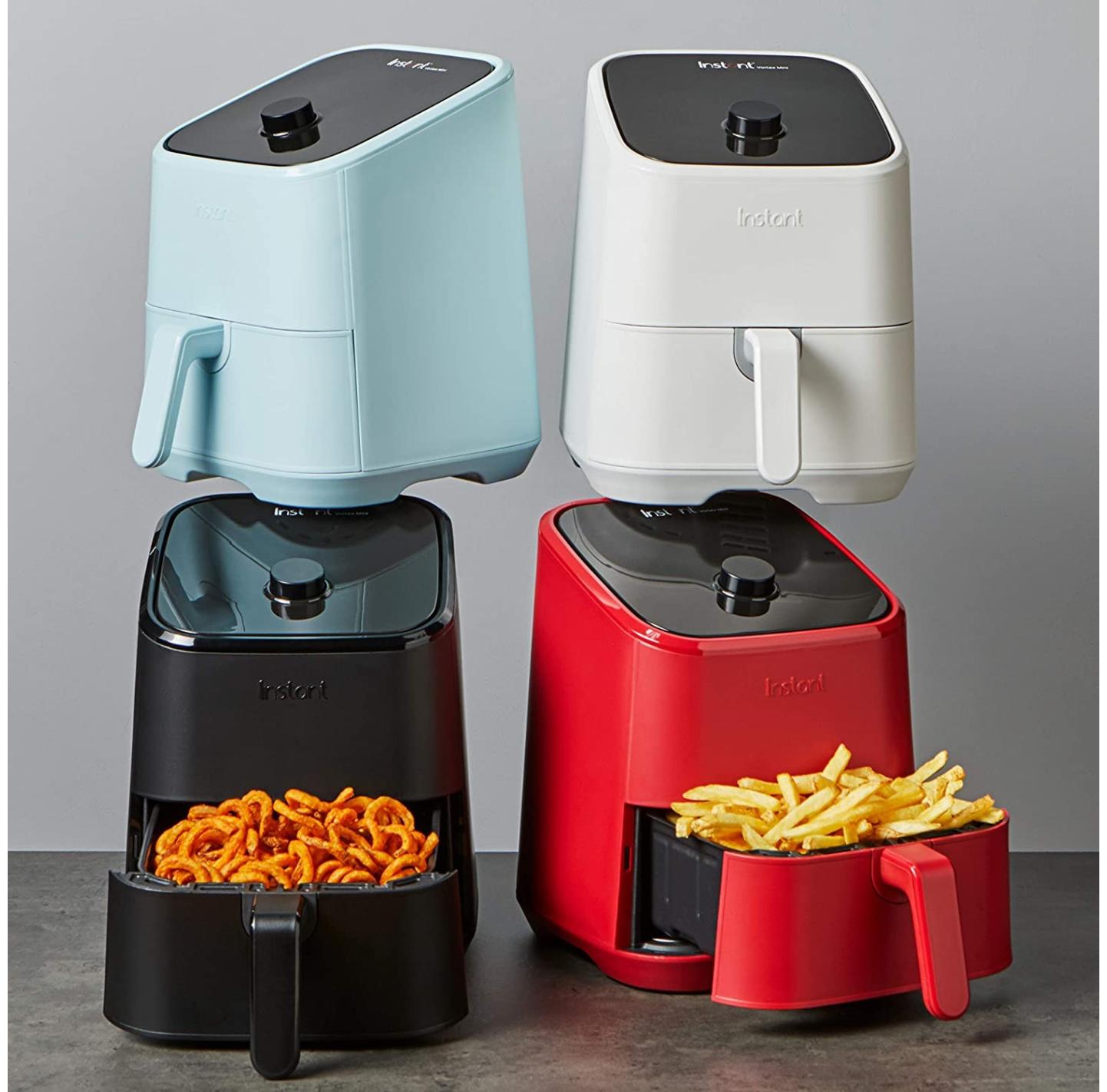 Friggitrice ad aria Instant pot vortex mini air fryer 2 litri colore nera