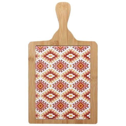 Tognana - Tagliere ceramica e legno 23x19 cm Ethnic